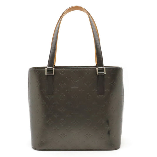 Louis Vuitton Black Monogram Noir Monogram Mat Shoulder Bag Tote Bag ()