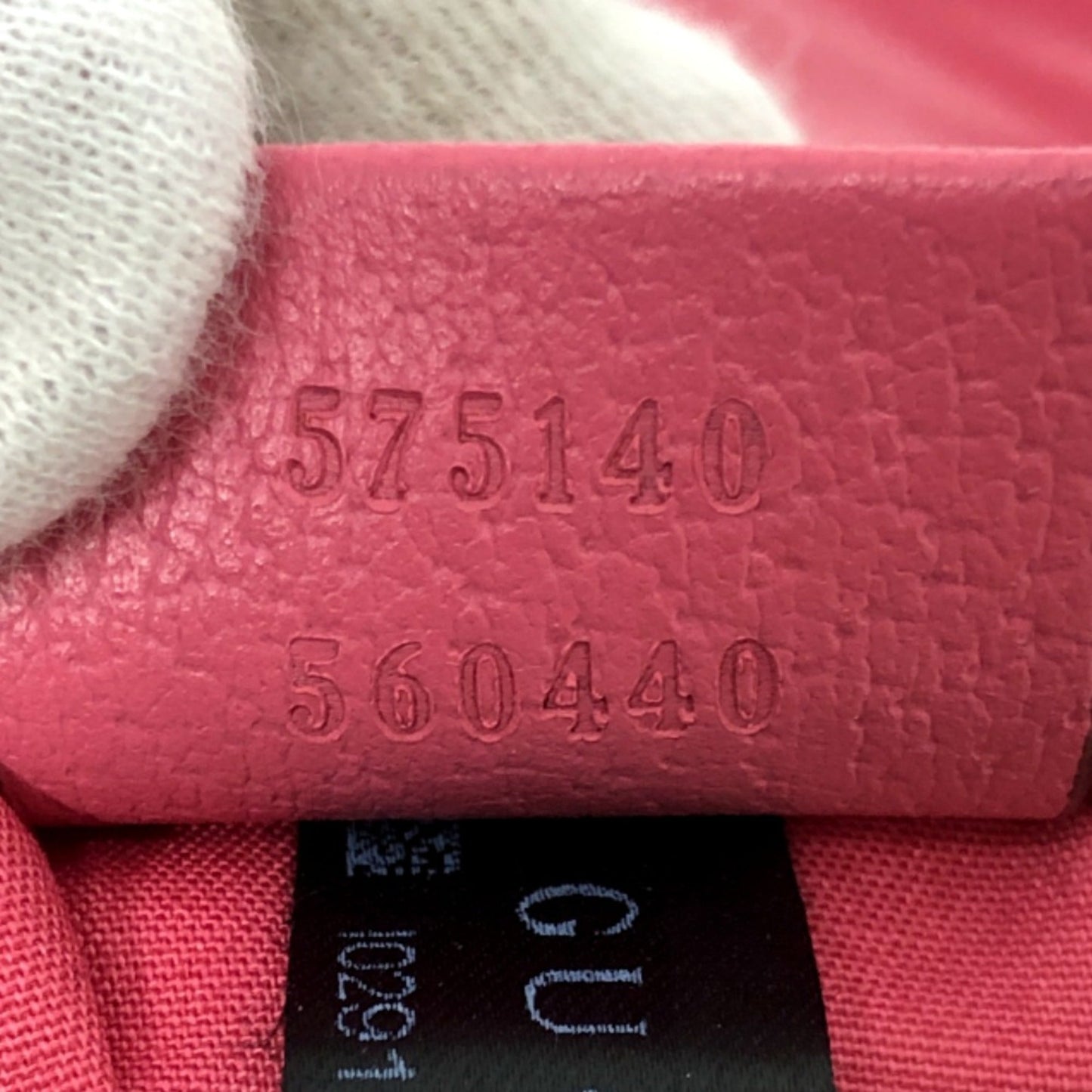 Gucci Pink Cloth Handbag