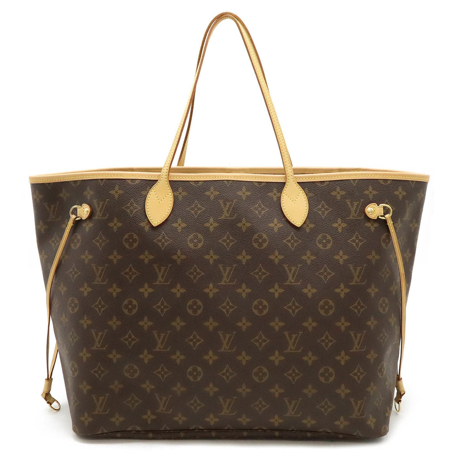 Louis Vuitton Brown Monogram Shoulder Bag Tote Bag ()