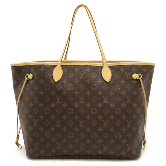Louis Vuitton Brown Monogram Shoulder Bag Tote Bag ()