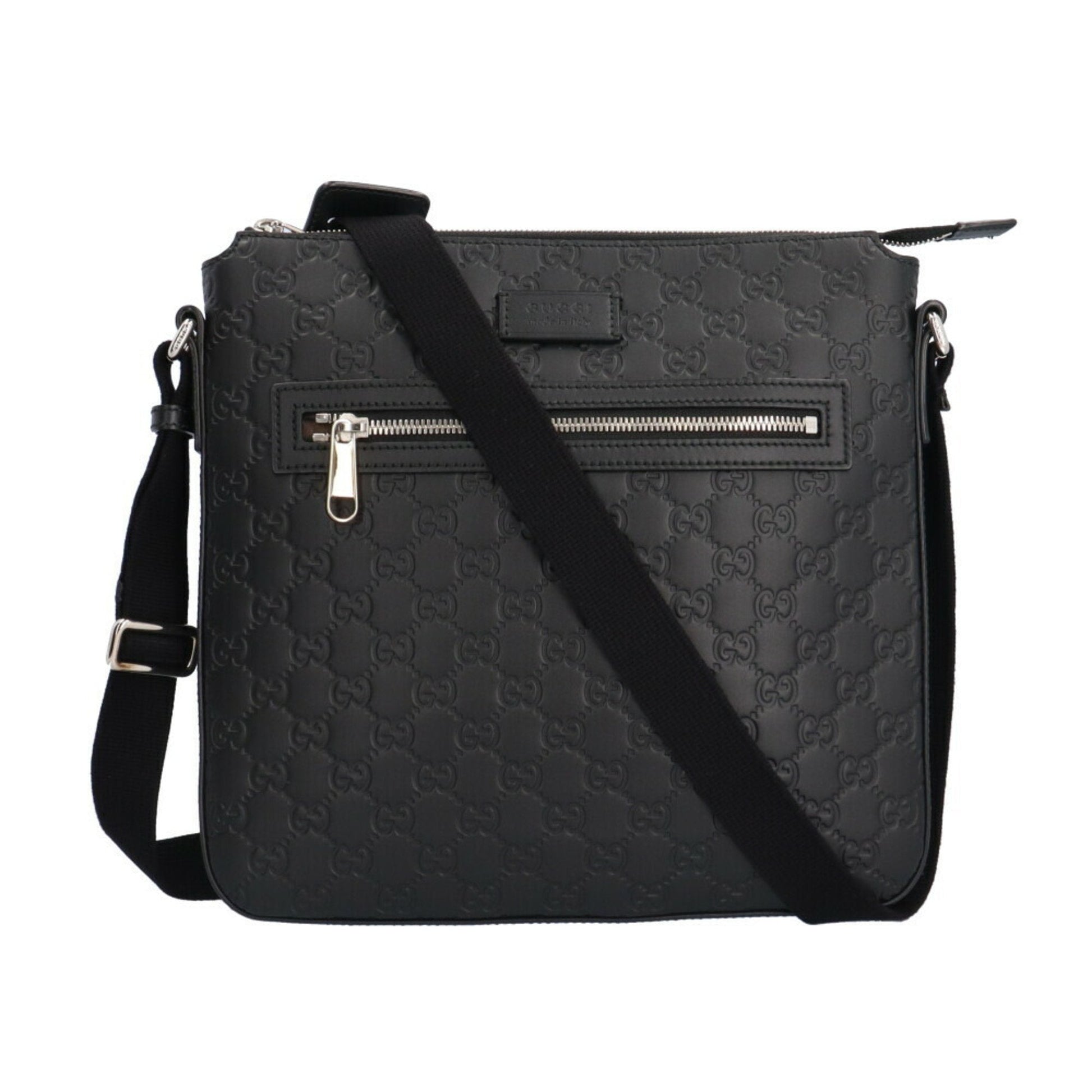 Gucci Black Leather Shoulder Bag ()