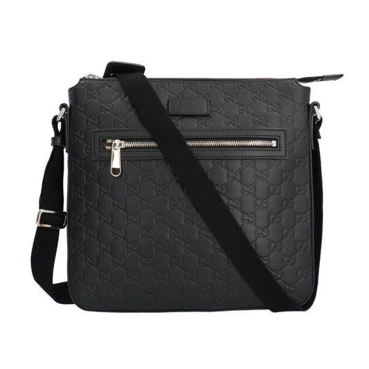 Gucci Black Leather Shoulder Bag ()