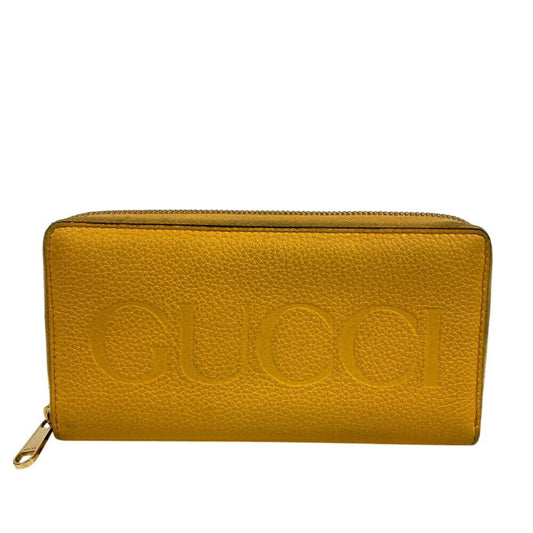 Gucci Yellow Leather Wallet (Bi-Fold) ()
