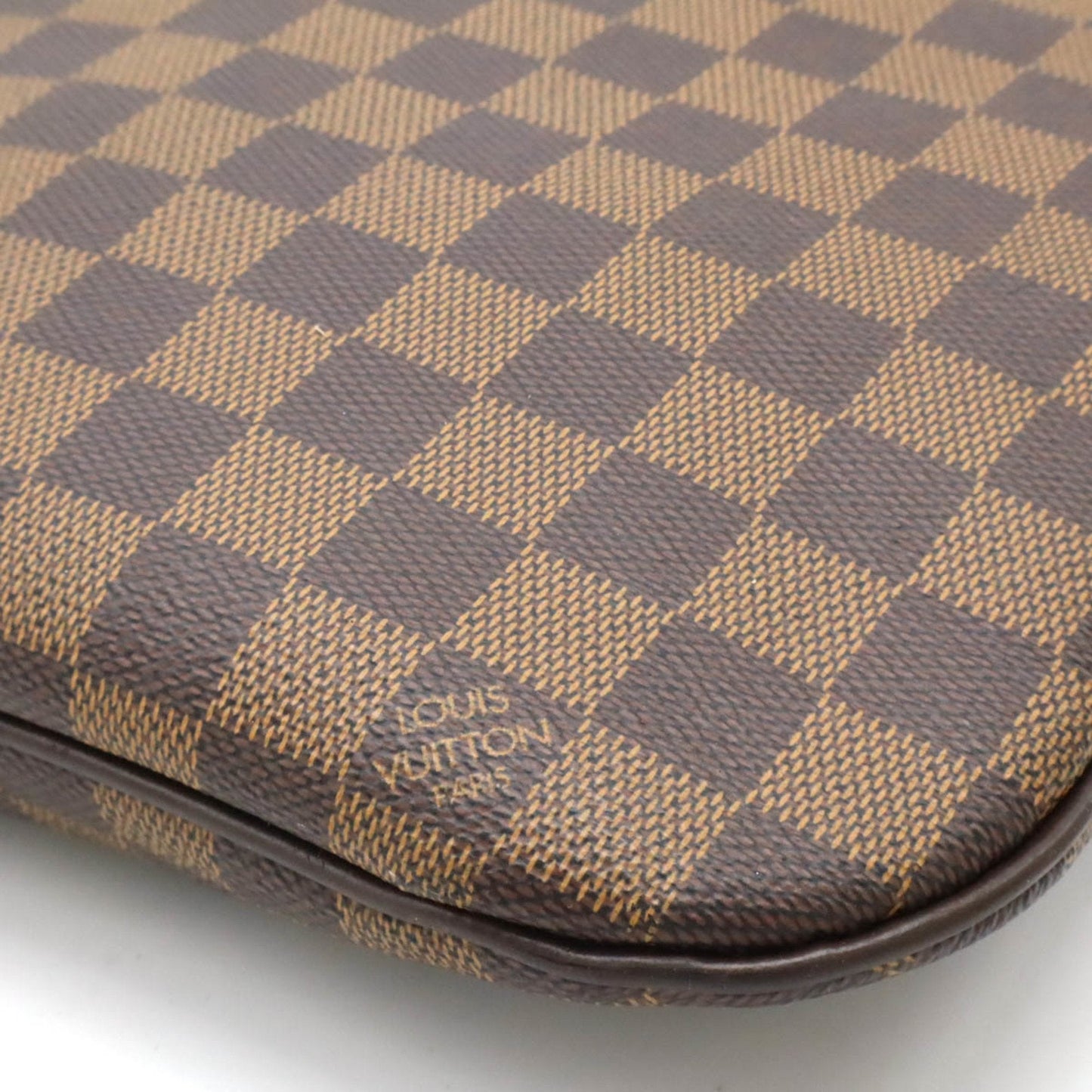 Louis Vuitton Brown Pvc Pochette Shoulder Bag