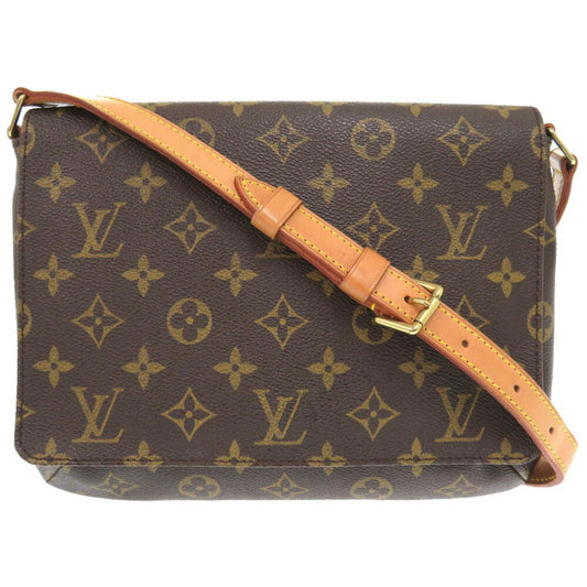 Louis Vuitton Brown Monogram Shoulder Bag ()