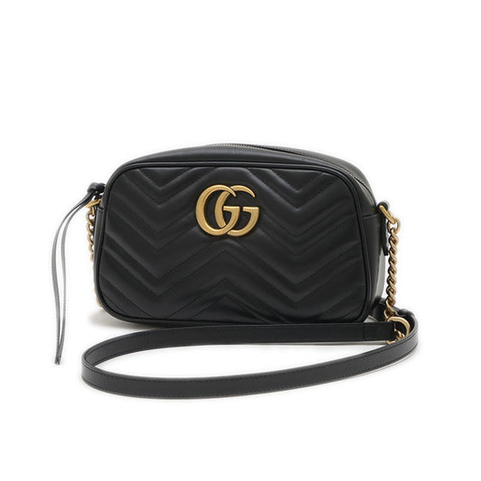 Gucci Black Leather Shoulder Bag ()