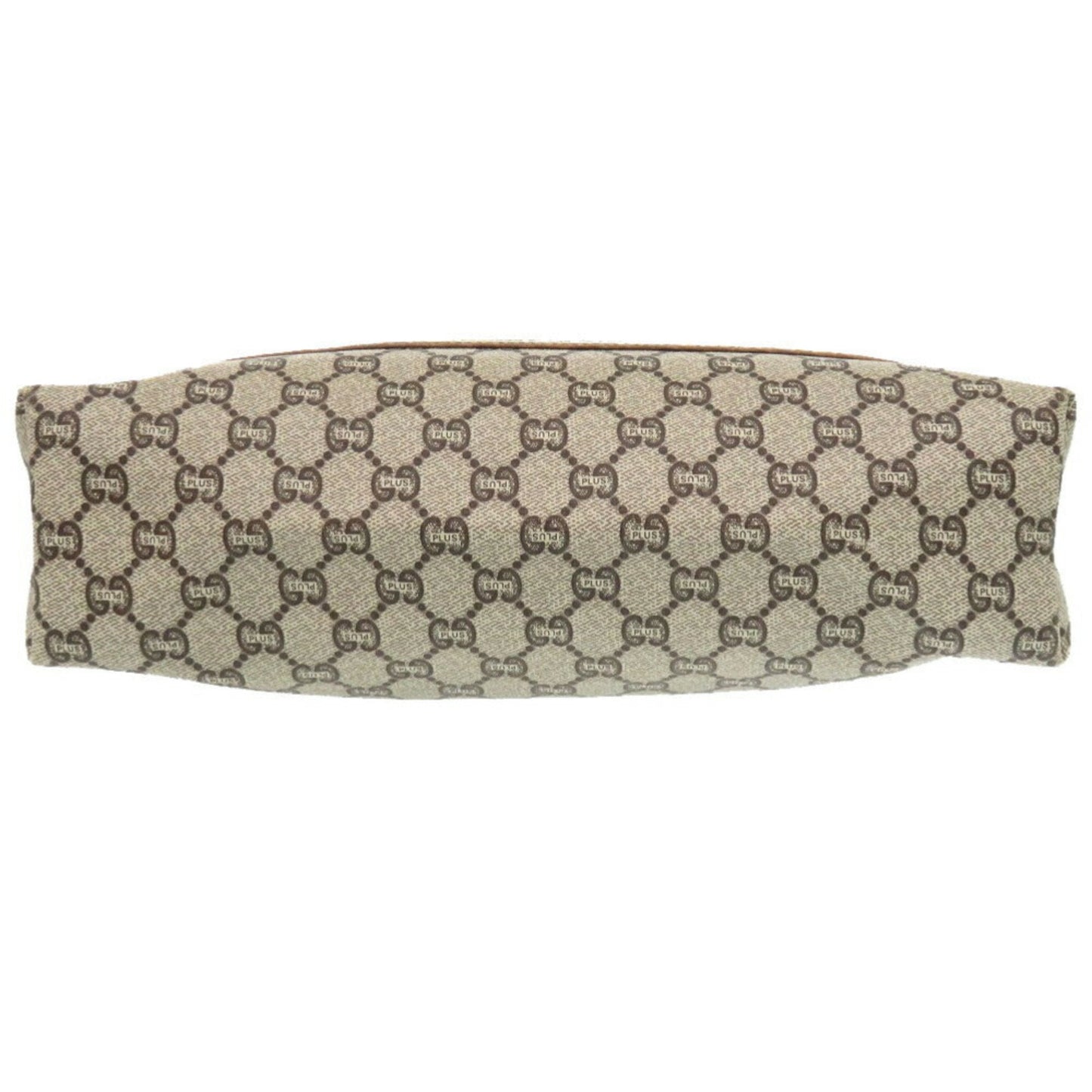 Gucci Beige Pvc Canvas Tote Bag