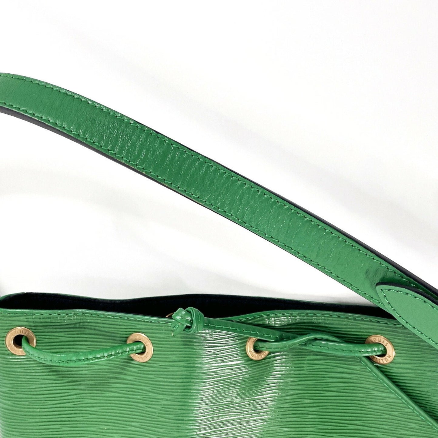 Louis Vuitton Borneo Green Green Epi Leather Shoulder Bag