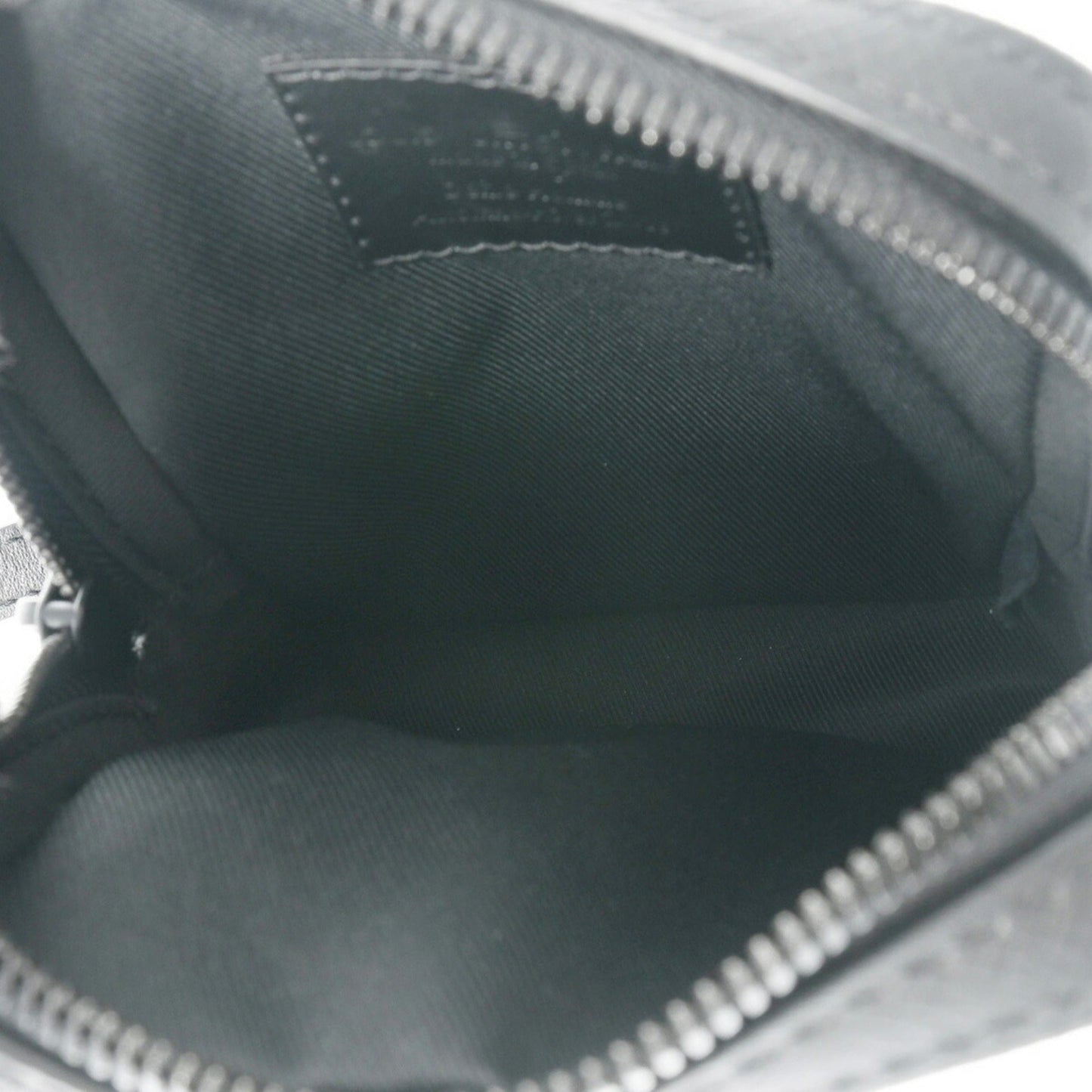 Louis Vuitton Noir Leather Shoulder Bag