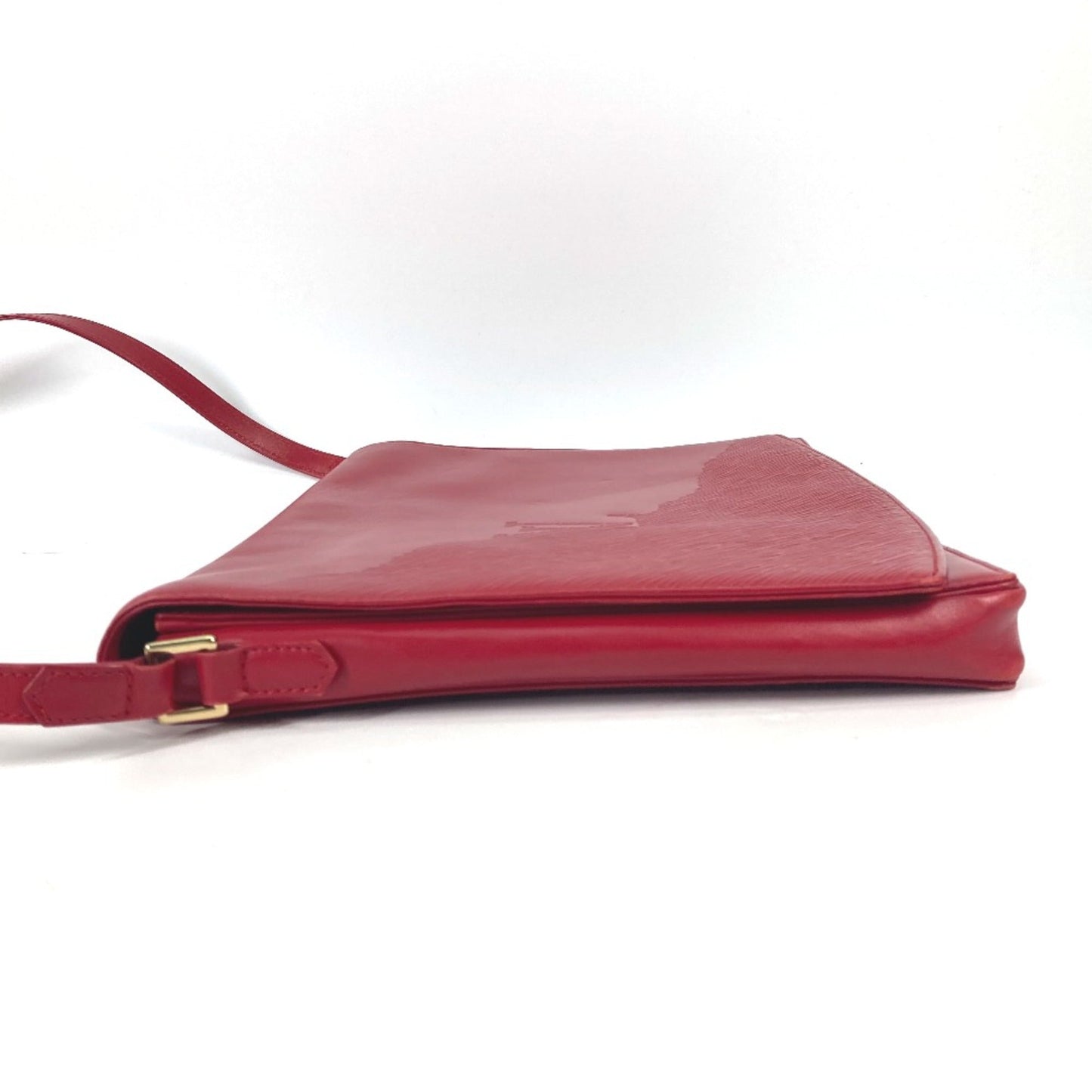 Louis Vuitton Red Leather Shoulder Bag