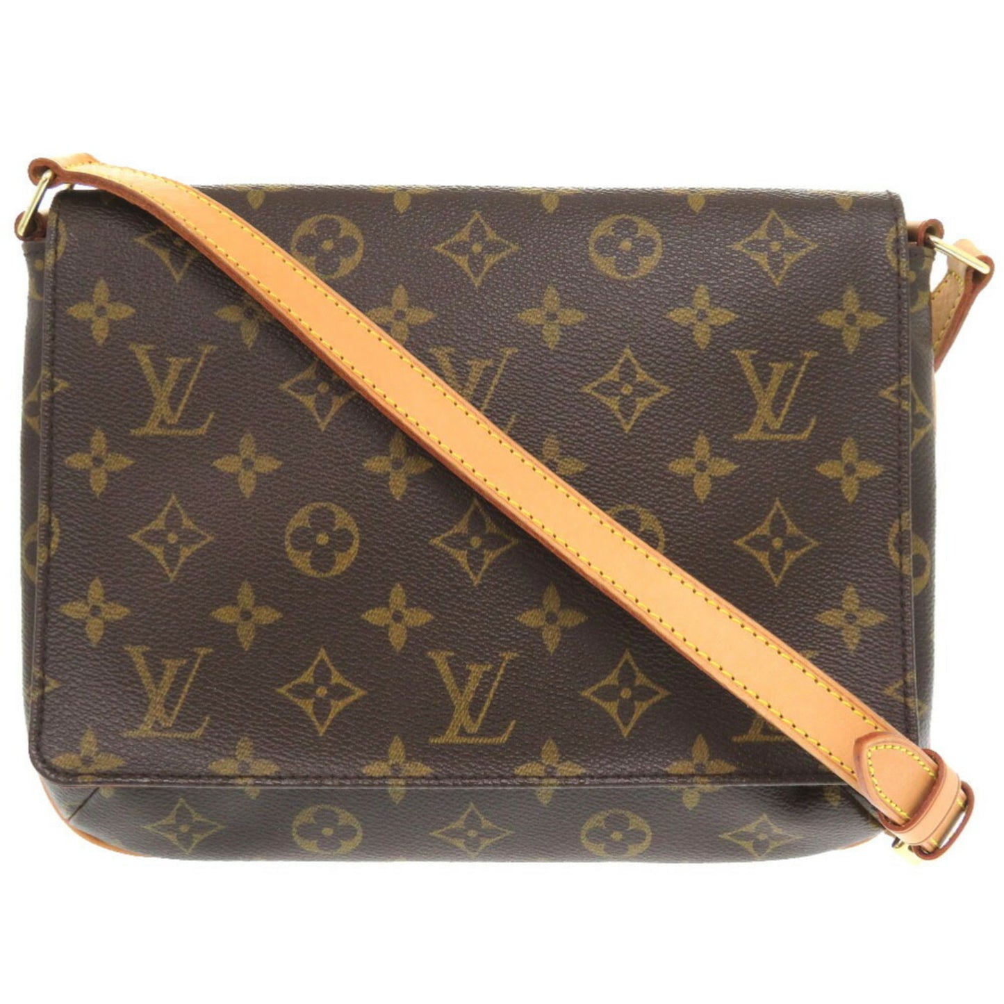 Louis Vuitton Brown Monogram Shoulder Bag ()
