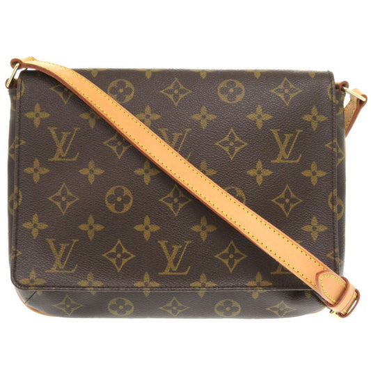 Louis Vuitton Brown Monogram Shoulder Bag ()