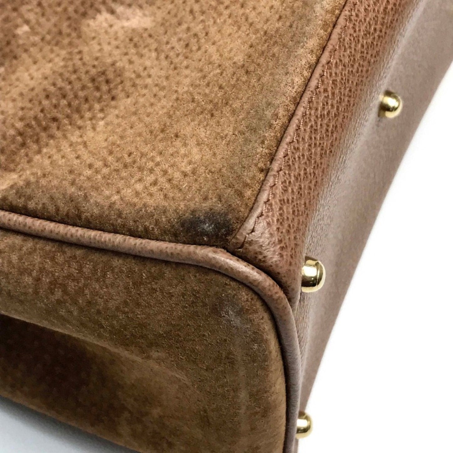 Gucci Brown Bamboo Handbag Shoulder Bag
