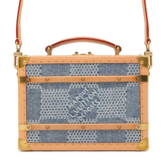 Louis Vuitton Light Blue Handbag Shoulder Bag ()