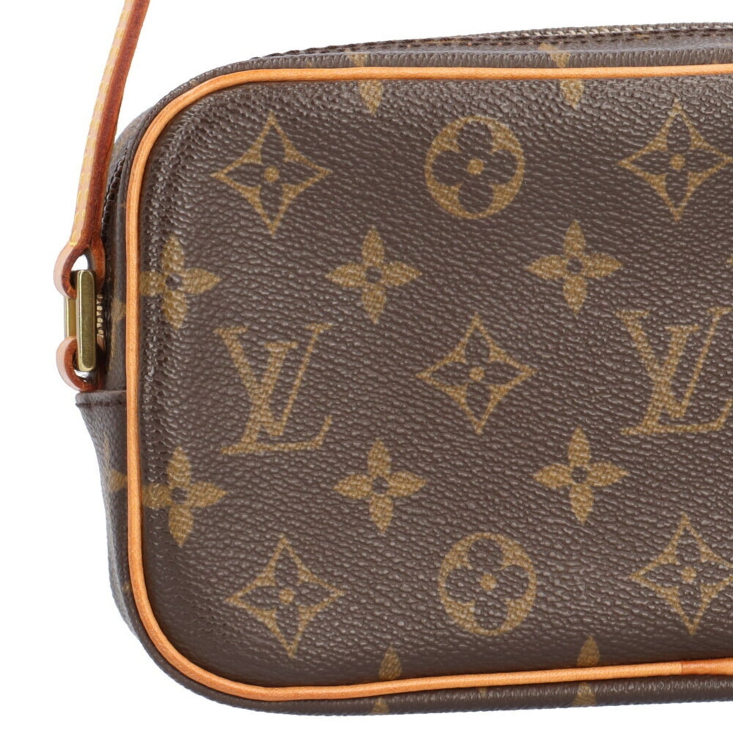 Louis Vuitton Brown Monogram Canvas Shoulder Bag