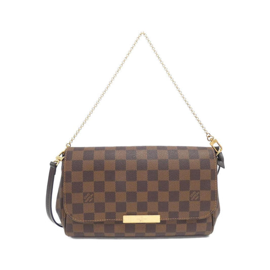 Louis Vuitton Brown Ebene Coated Canvas Shoulder Bag ()