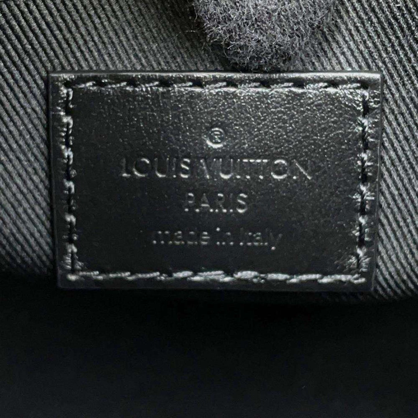 Louis Vuitton Black Noir Monogram Handbag Shoulder Bag