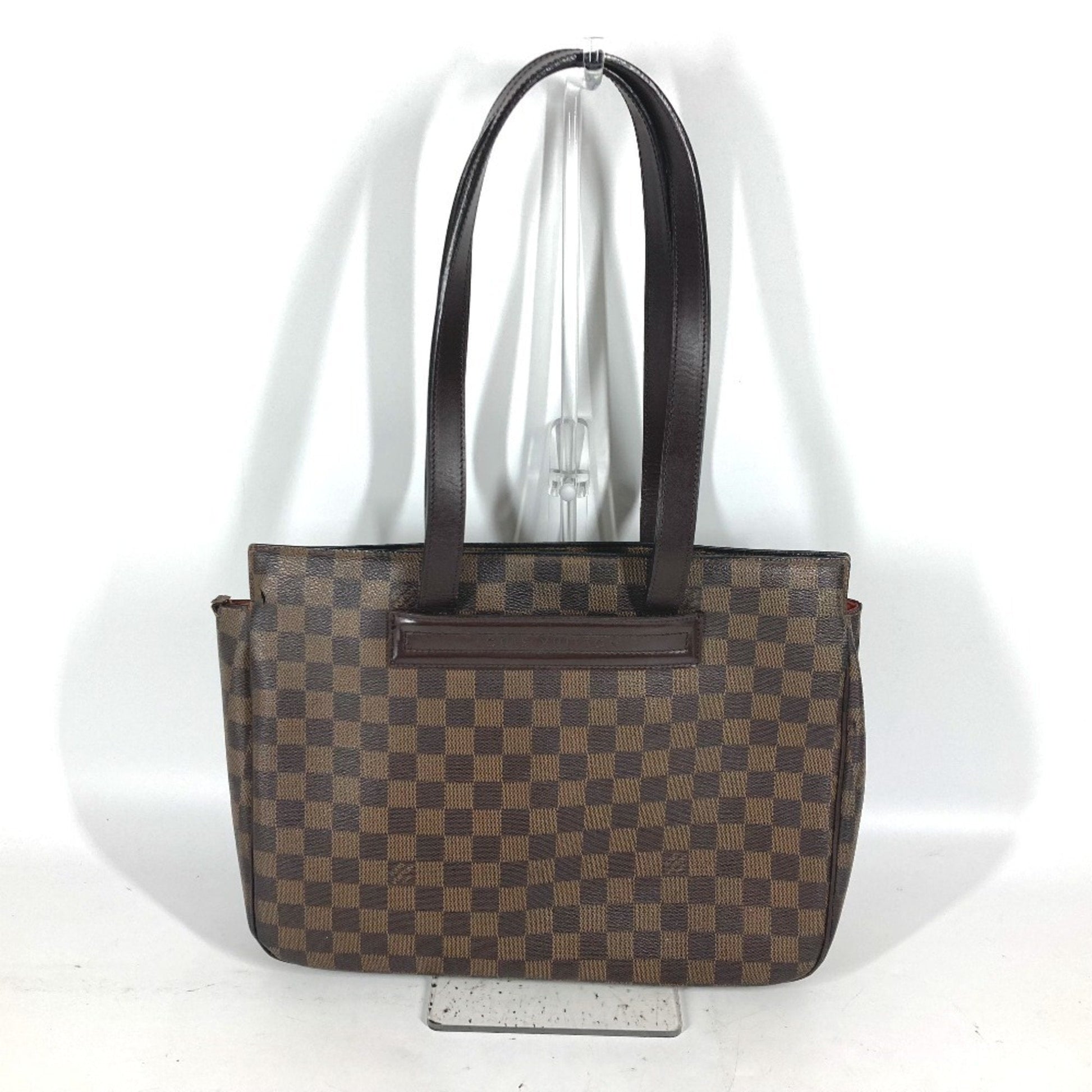 Louis Vuitton Brown Damier Canvas Shoulder Bag Tote Bag ()
