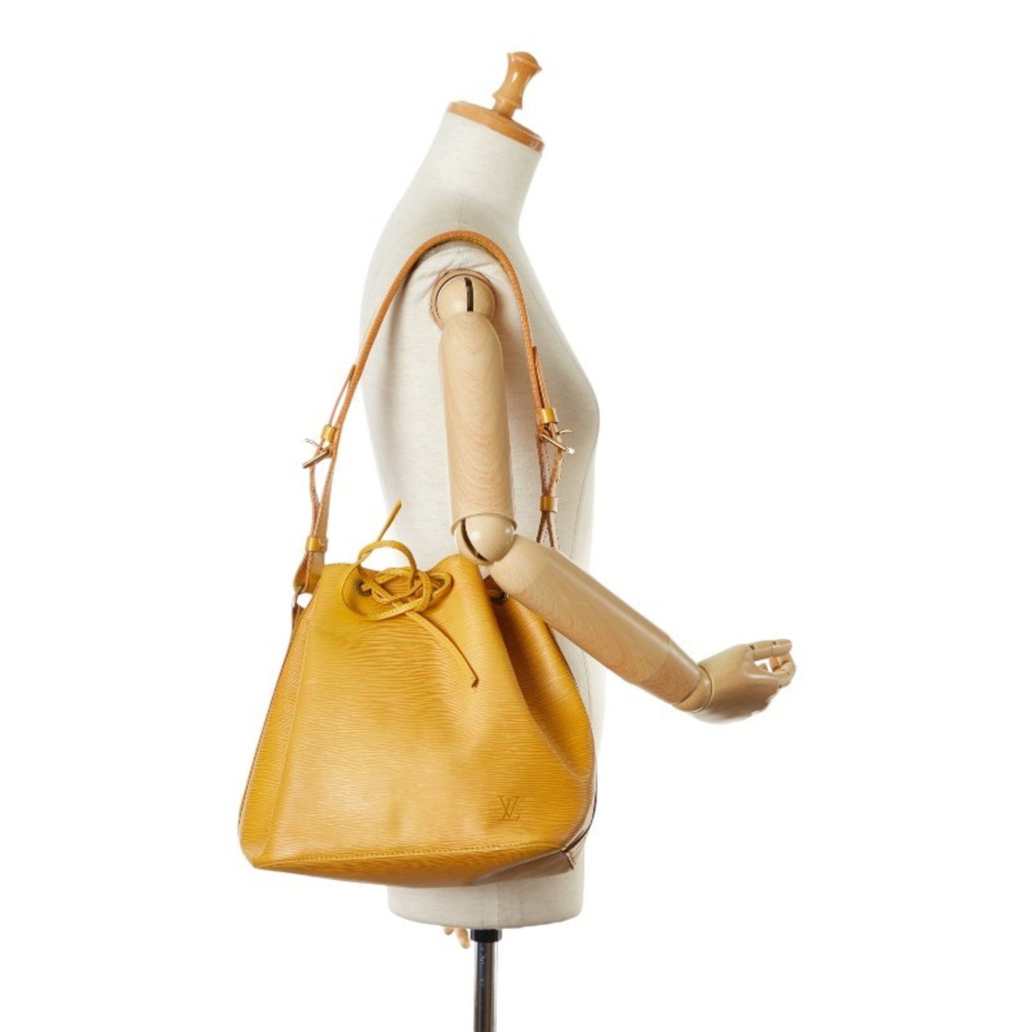 Louis Vuitton Epi Yellow Gold Leather Shoulder Bag