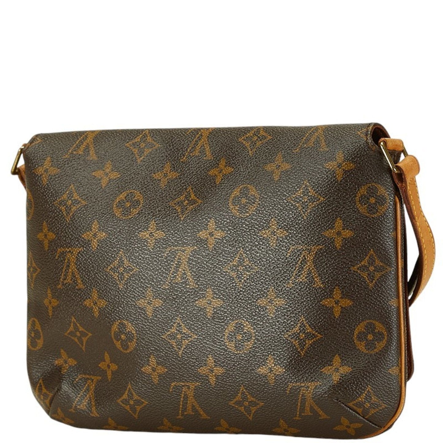 Louis Vuitton Brown Pvc Leather Shoulder Bag