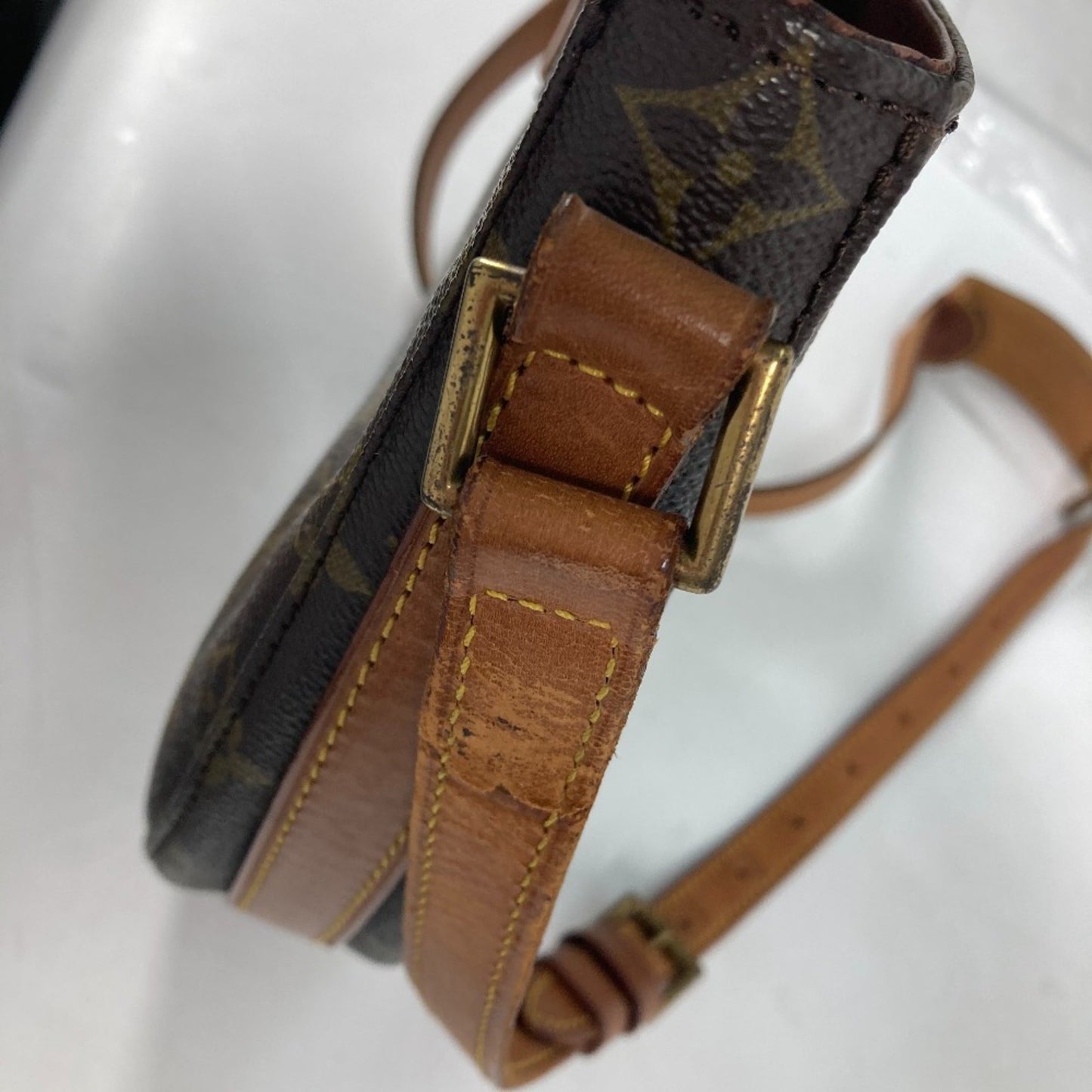 Louis Vuitton Brown Monogram Monogram Pochette Shoulder Bag
