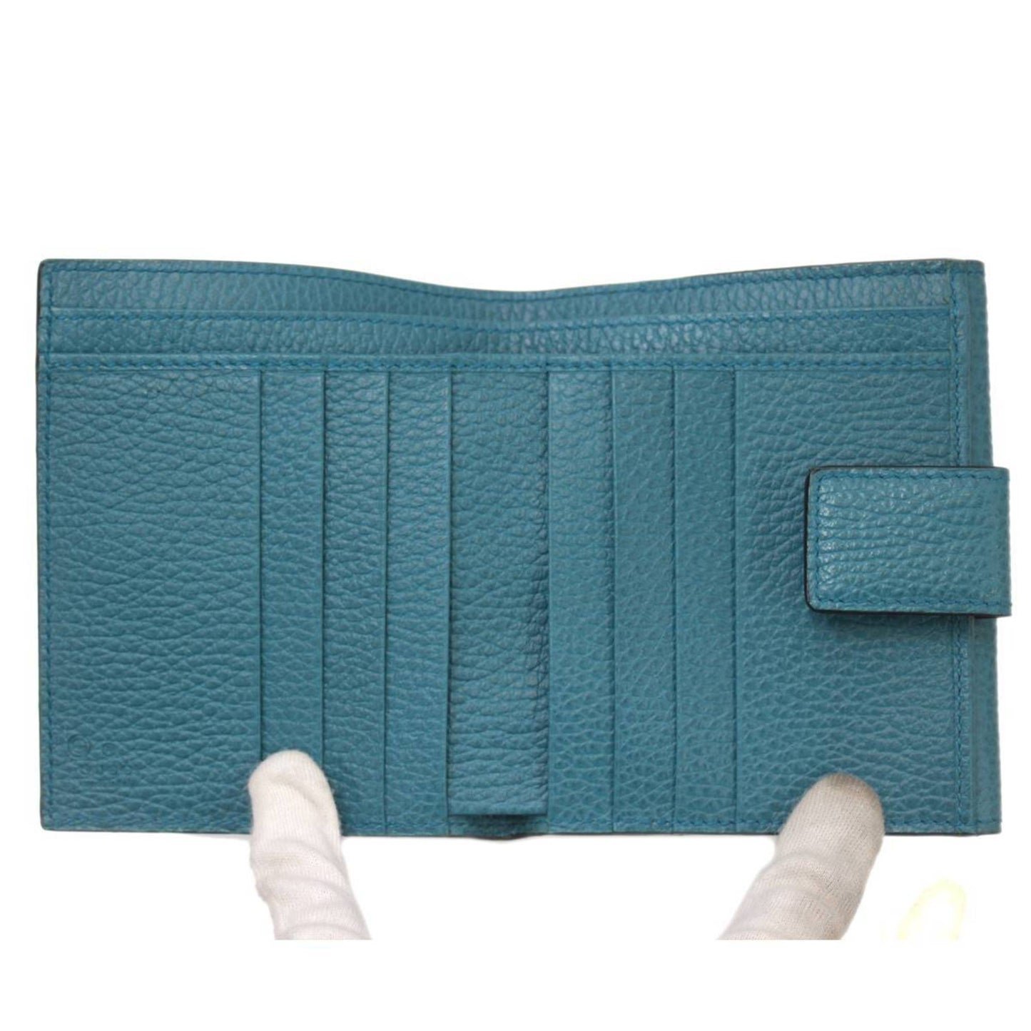 Gucci Turquoise Wallet (Bi-Fold)