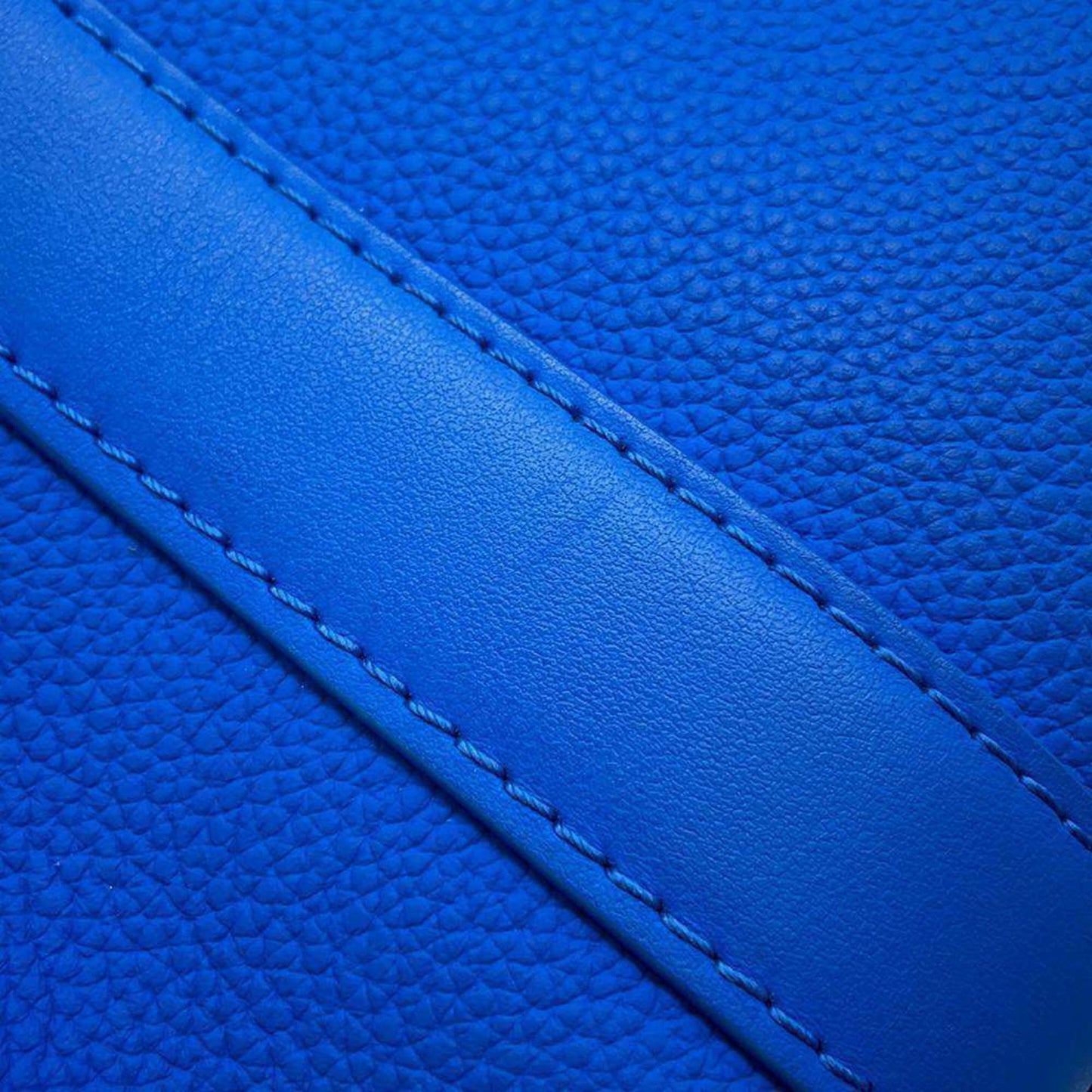 Louis Vuitton Blue Leather Shoulder Bag