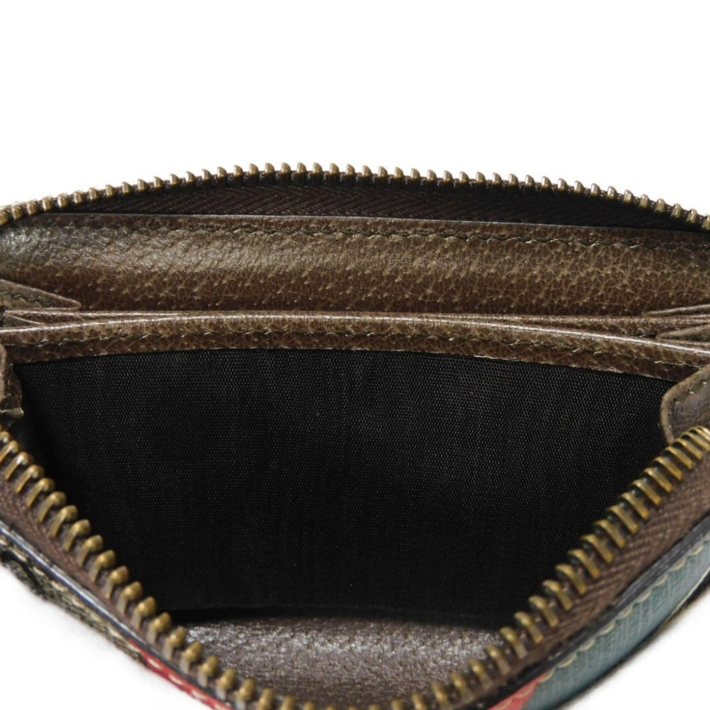 Gucci Beige Gg Supreme Leather Coin Purse/Coin Case