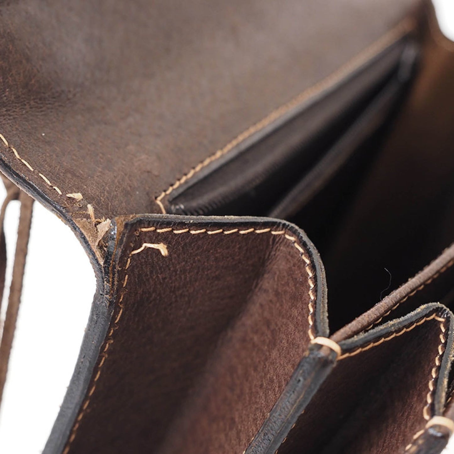 Gucci Brown Leather Shoulder Bag