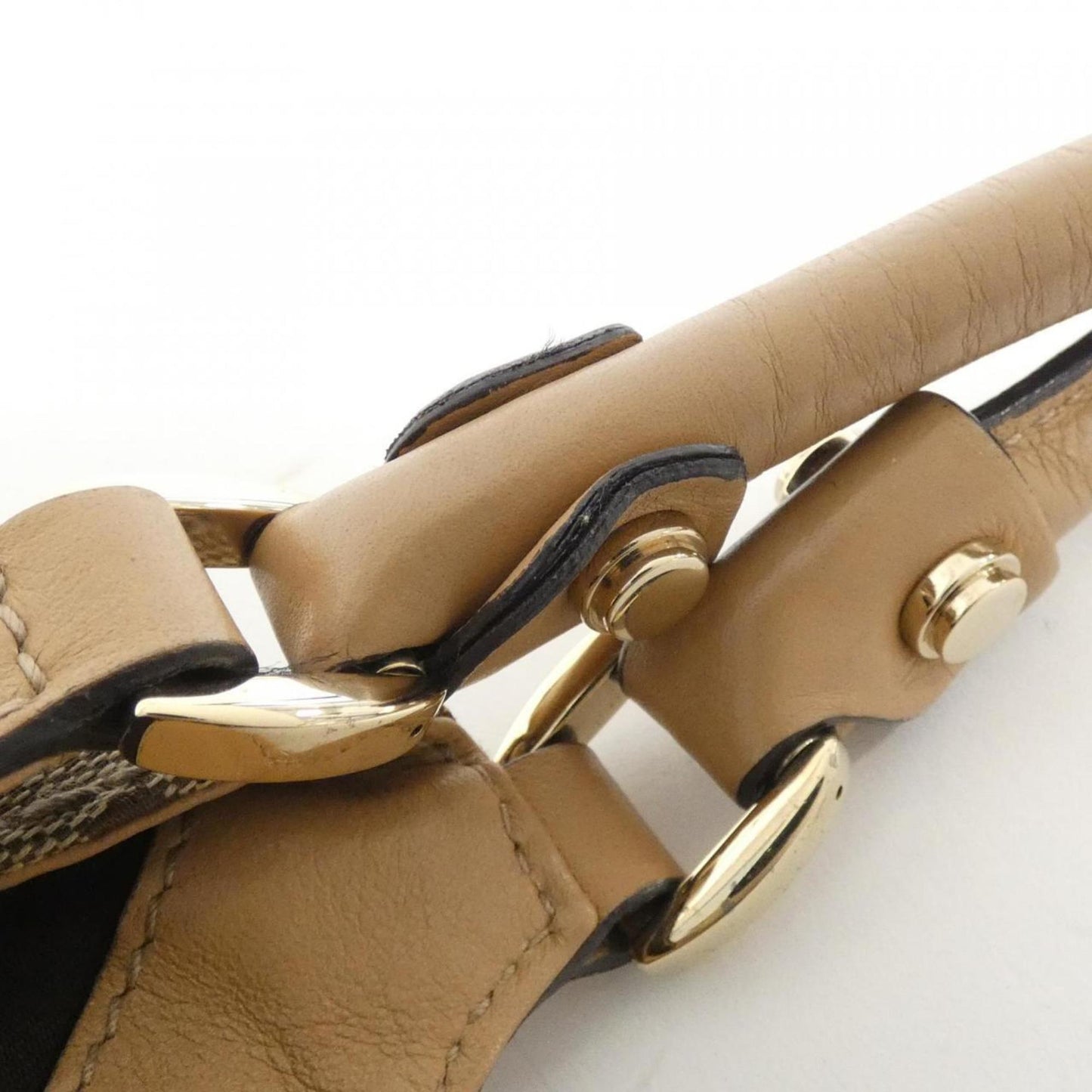 Gucci Gg Canvas Beige Gg Canvas Shoulder Bag