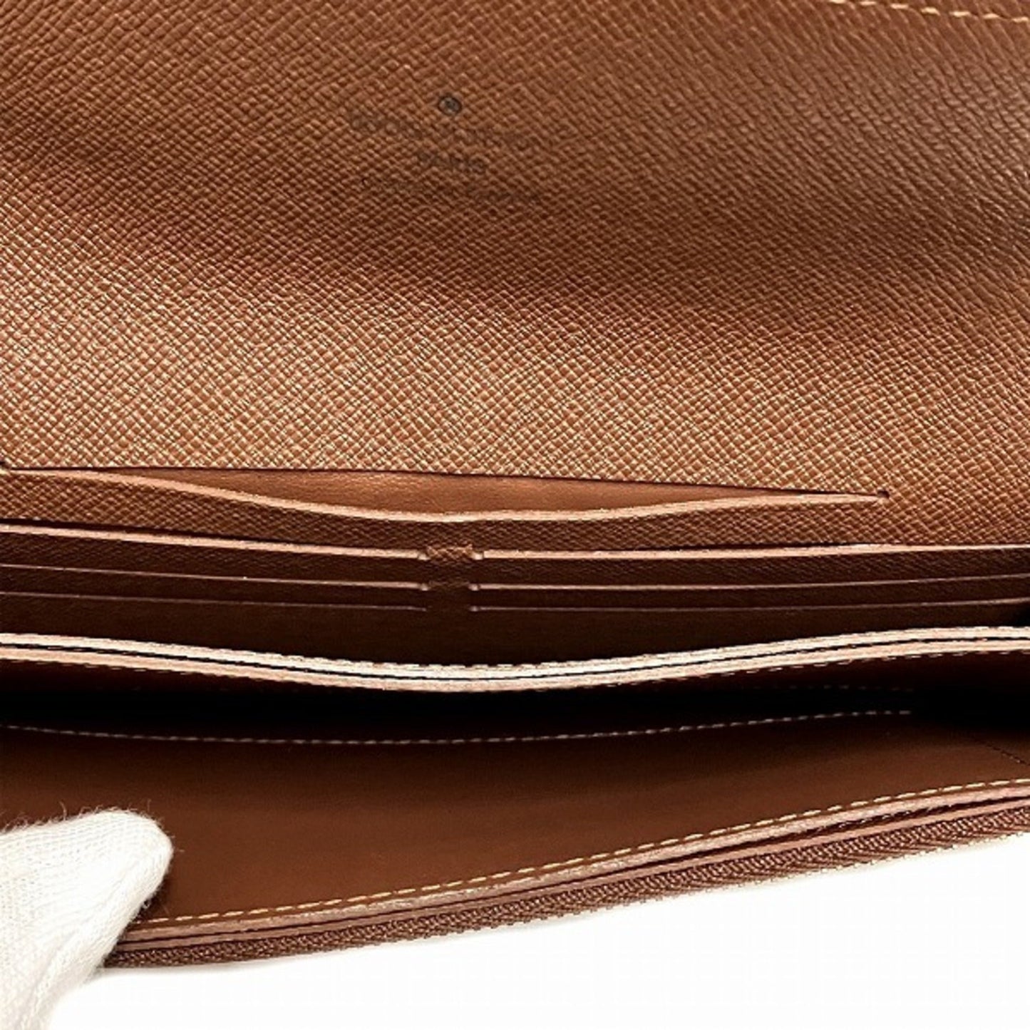Louis Vuitton Brown Chain/Shoulder Wallet
