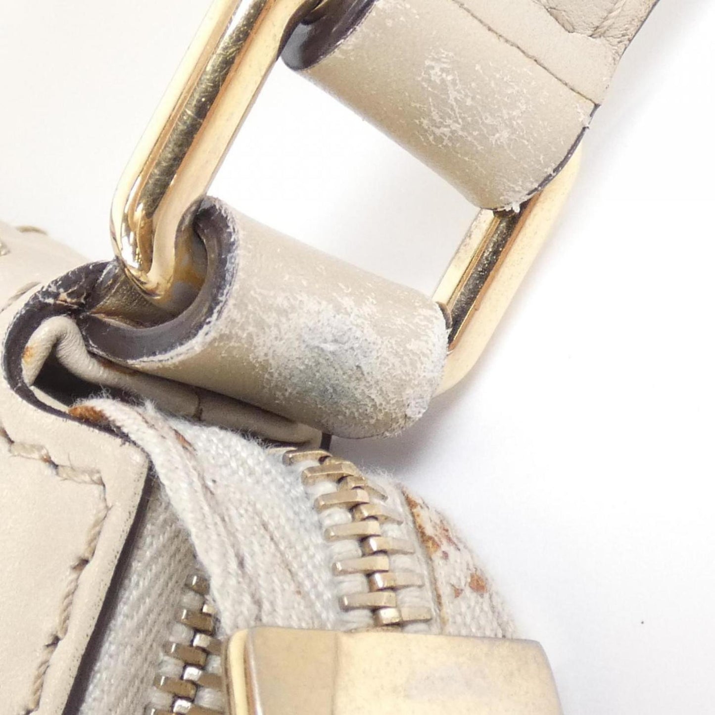 Gucci Beige Ivory Gg Canvas Shoulder Bag