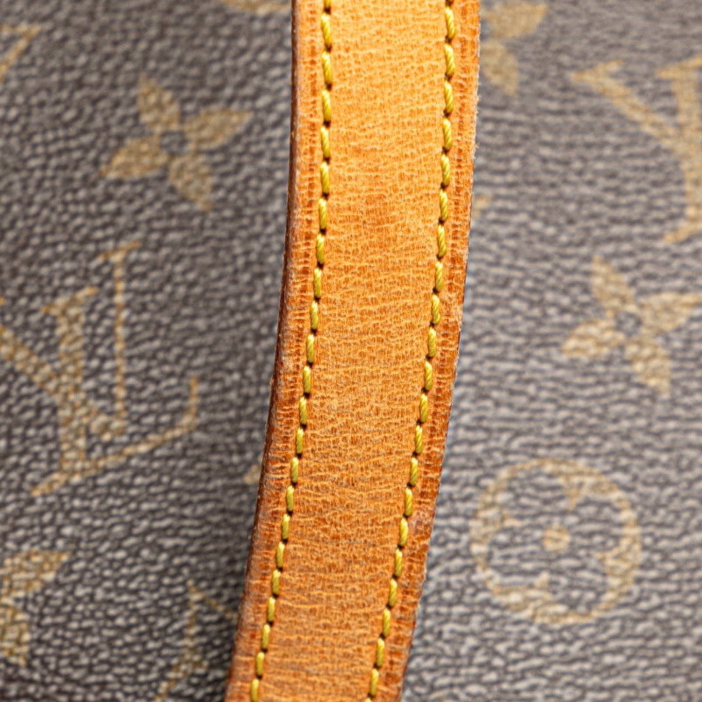 Louis Vuitton Brown Pvc Leather Shoulder Bag