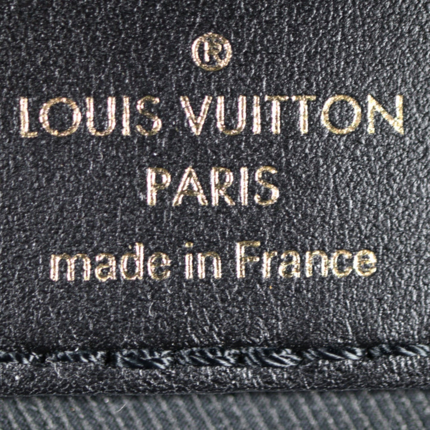 Louis Vuitton Black Leather Fanny Pack Shoulder Bag