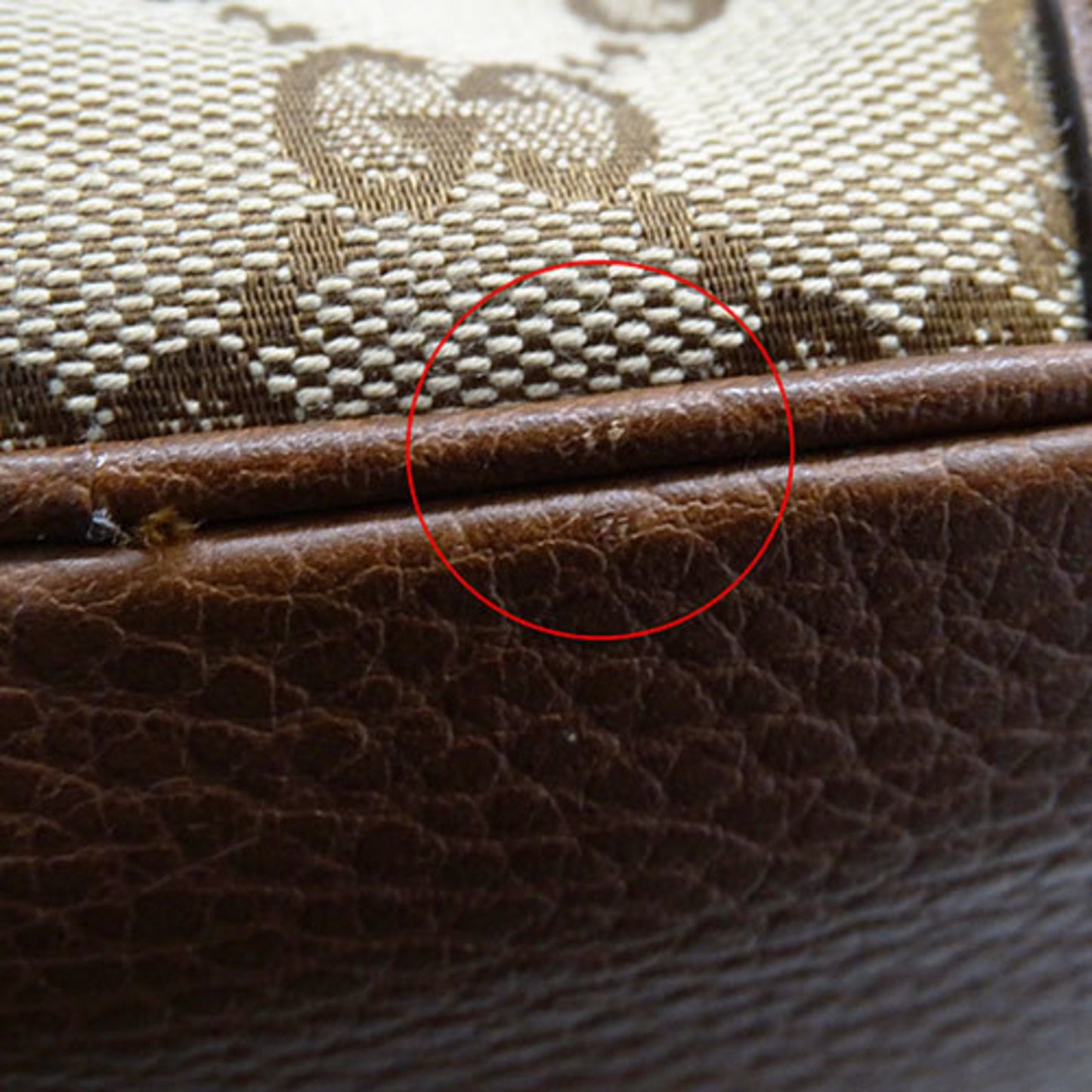 Gucci Brown Gg Canvas Shoulder Bag