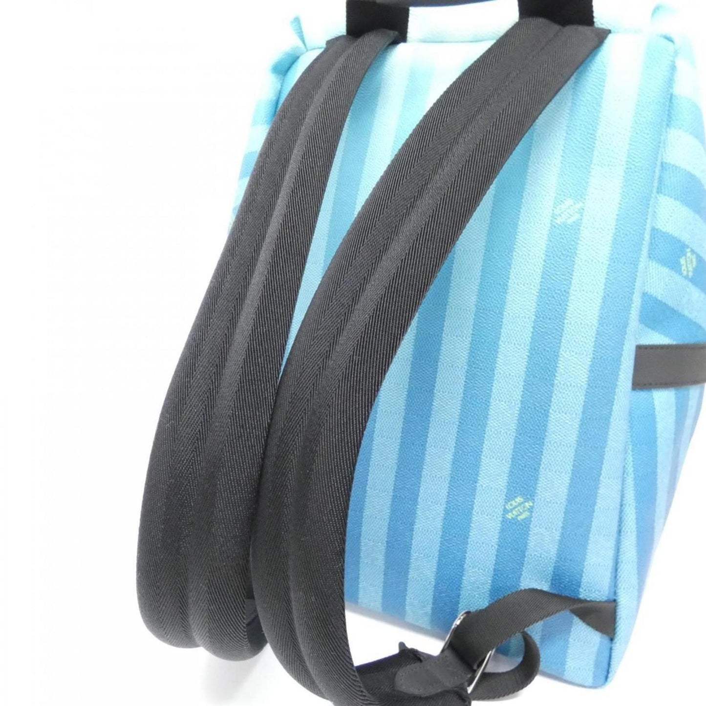 Louis Vuitton Silver Coated Canvas Backpack