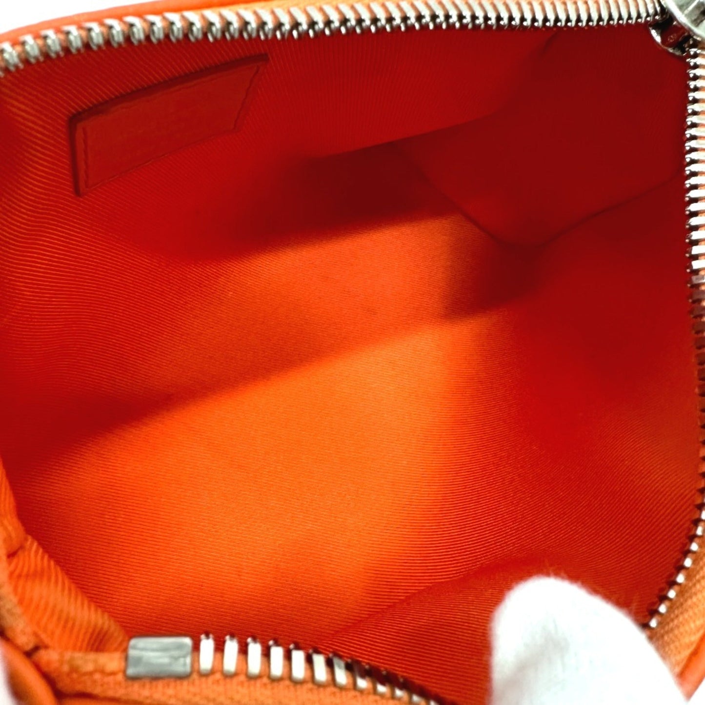 Louis Vuitton Orange Leather Shoulder Bag