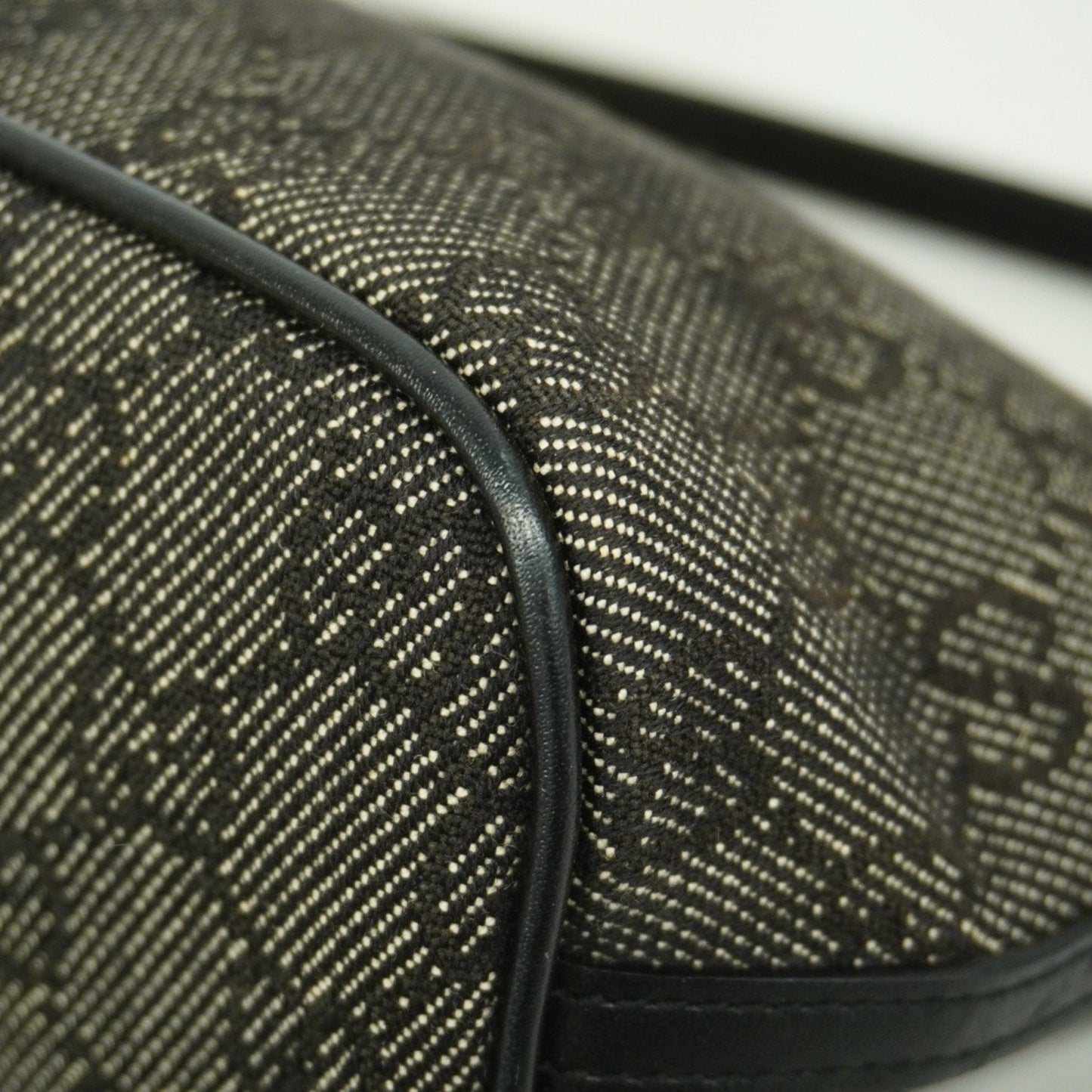Gucci Black Canvas Handbag