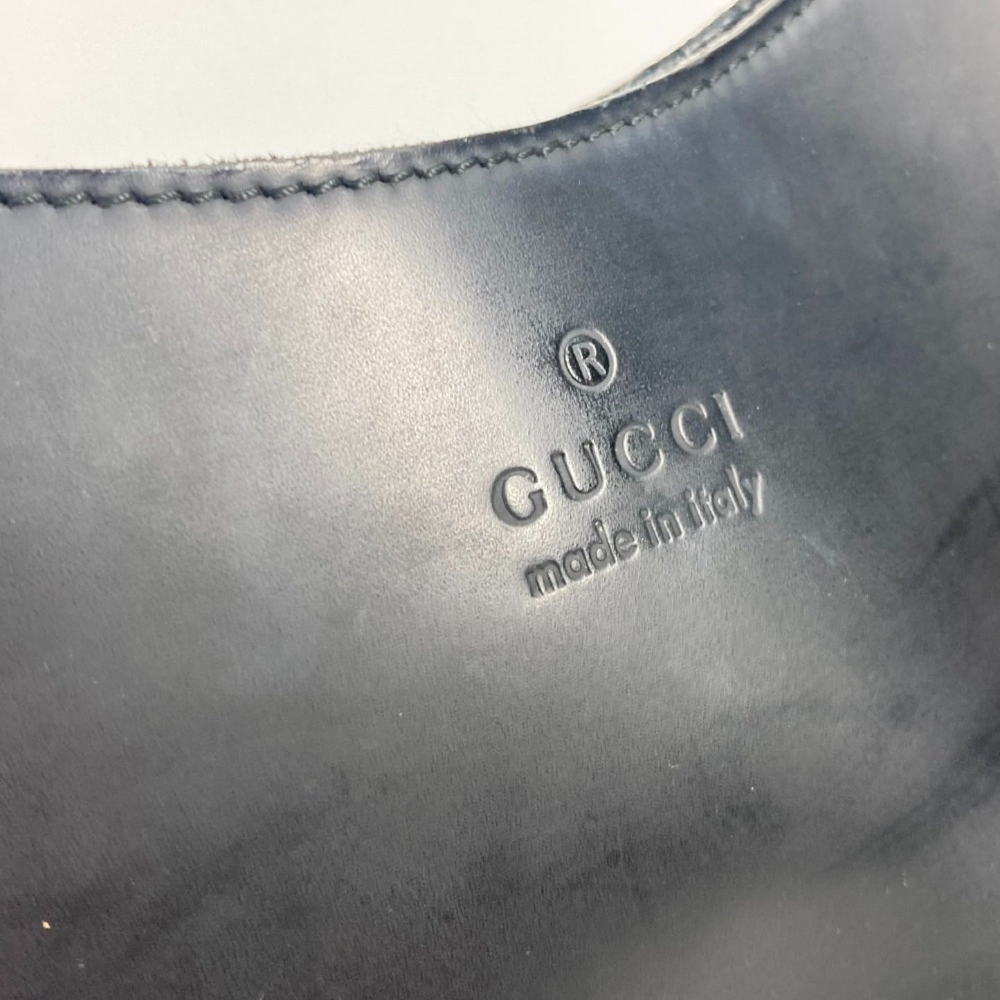 Gucci Black Leather Handbag