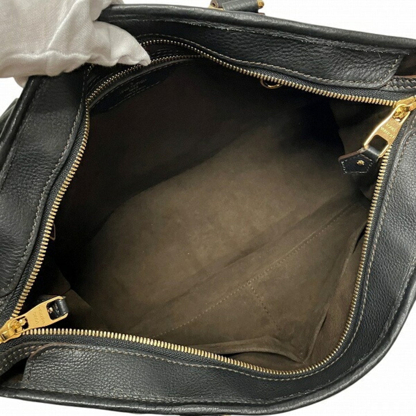 Louis Vuitton Mahina Noir Mahina Leather Handbag Shoulder Bag
