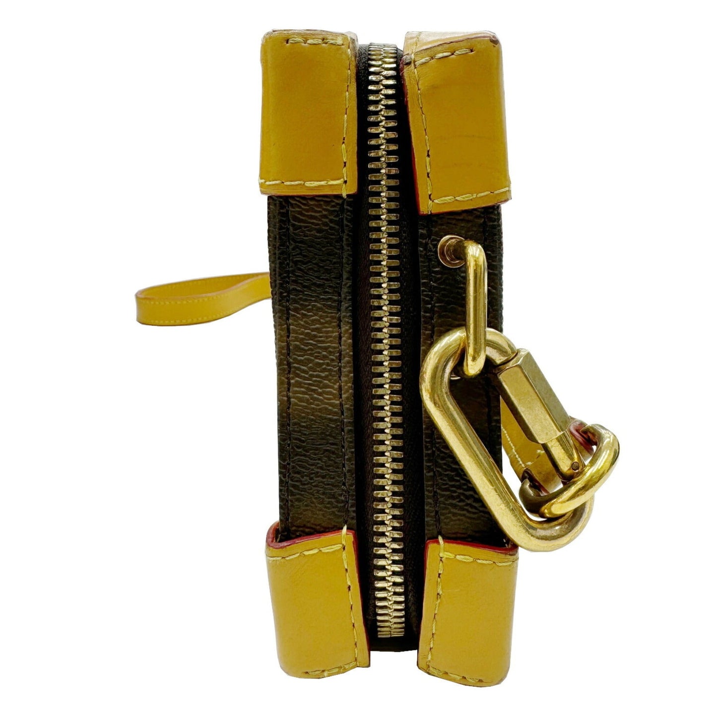 Louis Vuitton Brown Pvc Leather Shoulder Bag