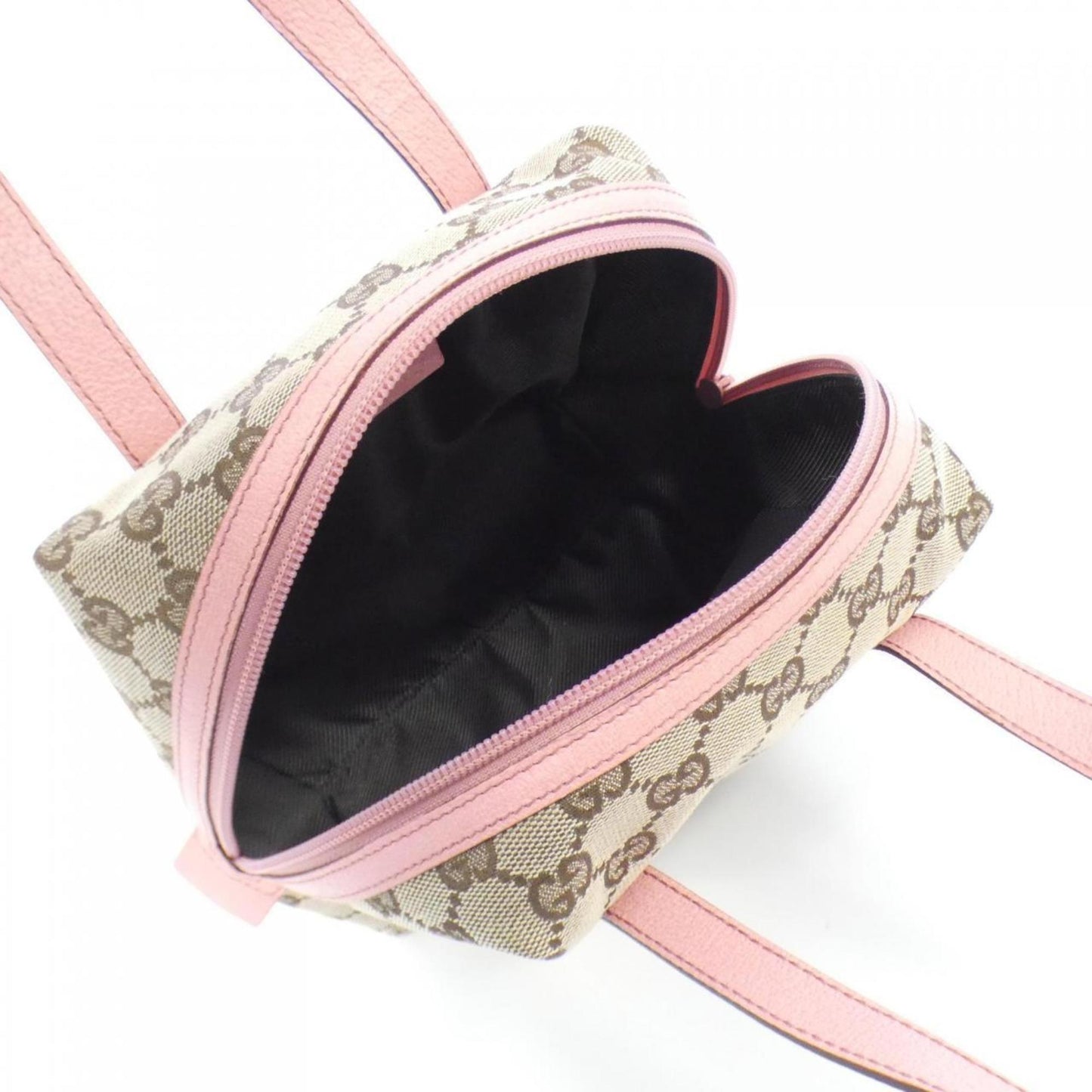 Gucci Gg Canvas Beige Pink Gg Canvas Handbag