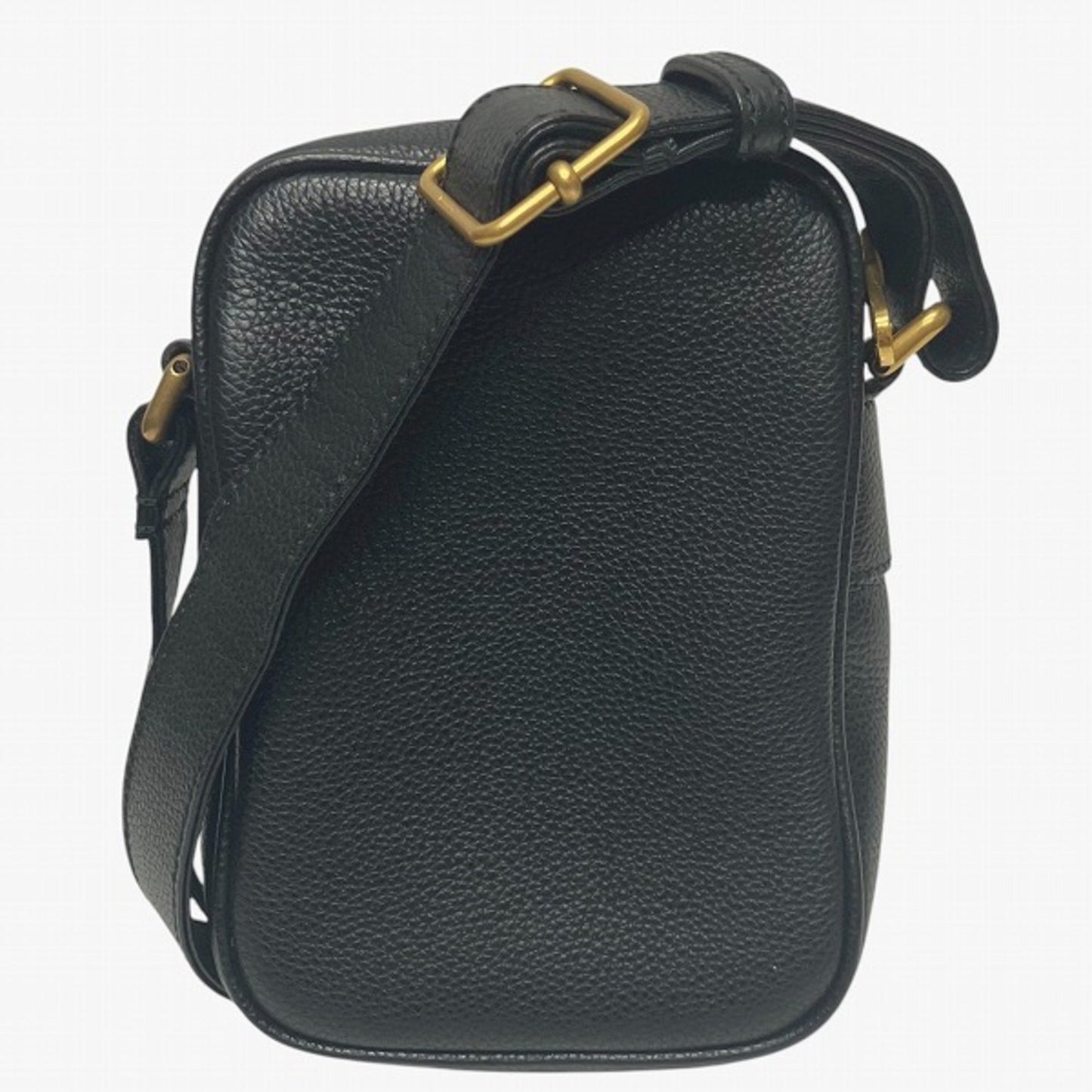 Gucci Black Leather Shoulder Bag