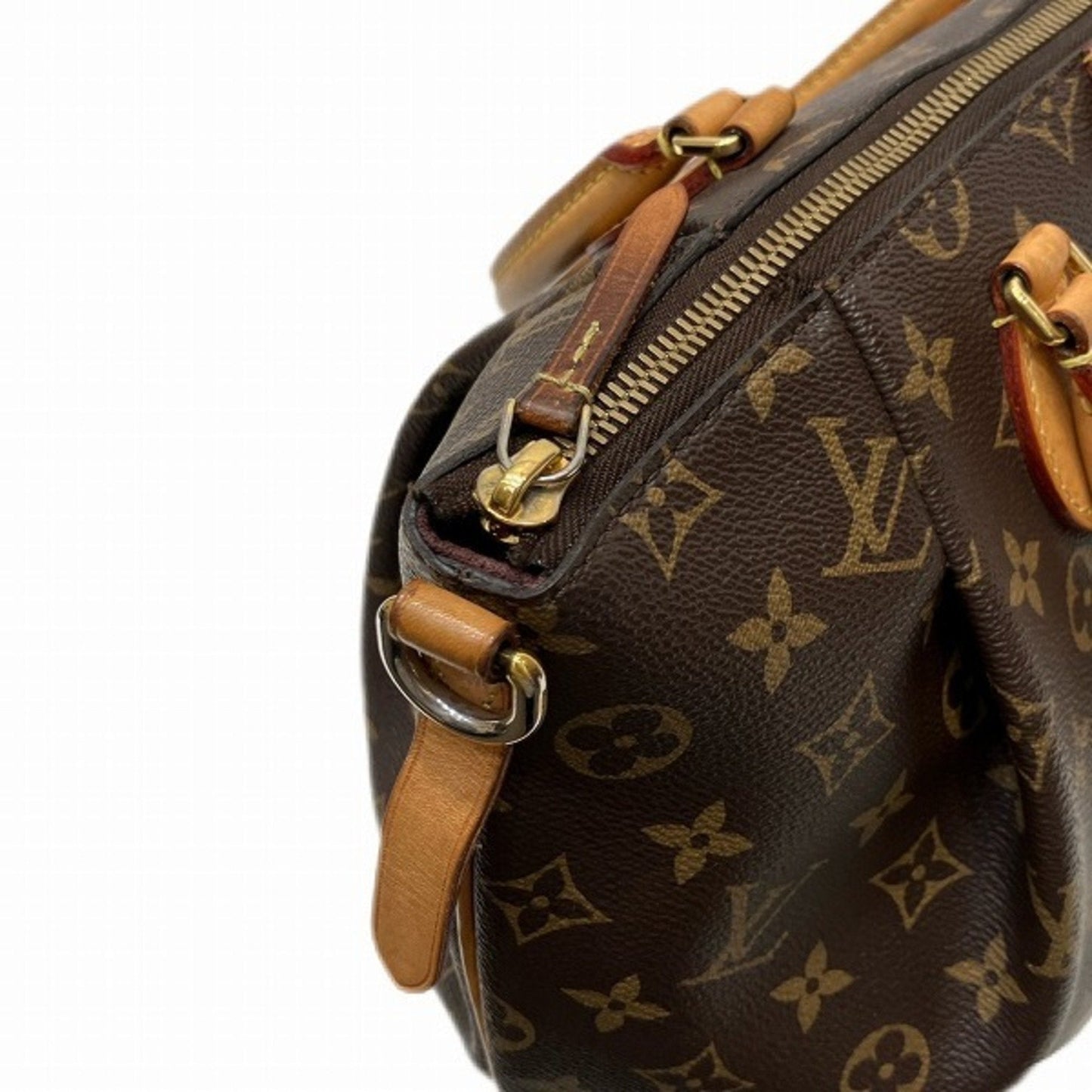 Louis Vuitton Brown Monogram Canvas Handbag Shoulder Bag