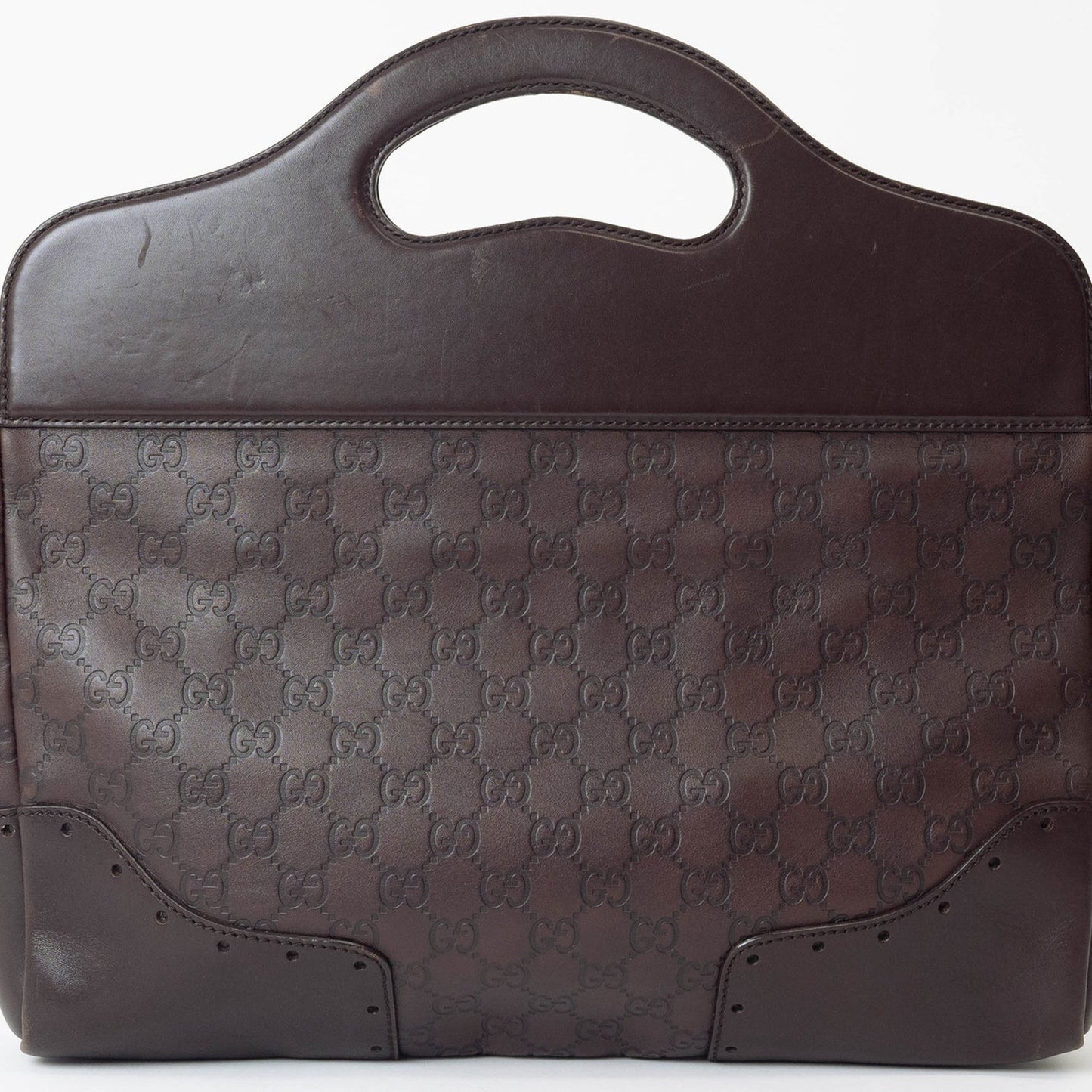 Gucci Brown Leather Handbag
