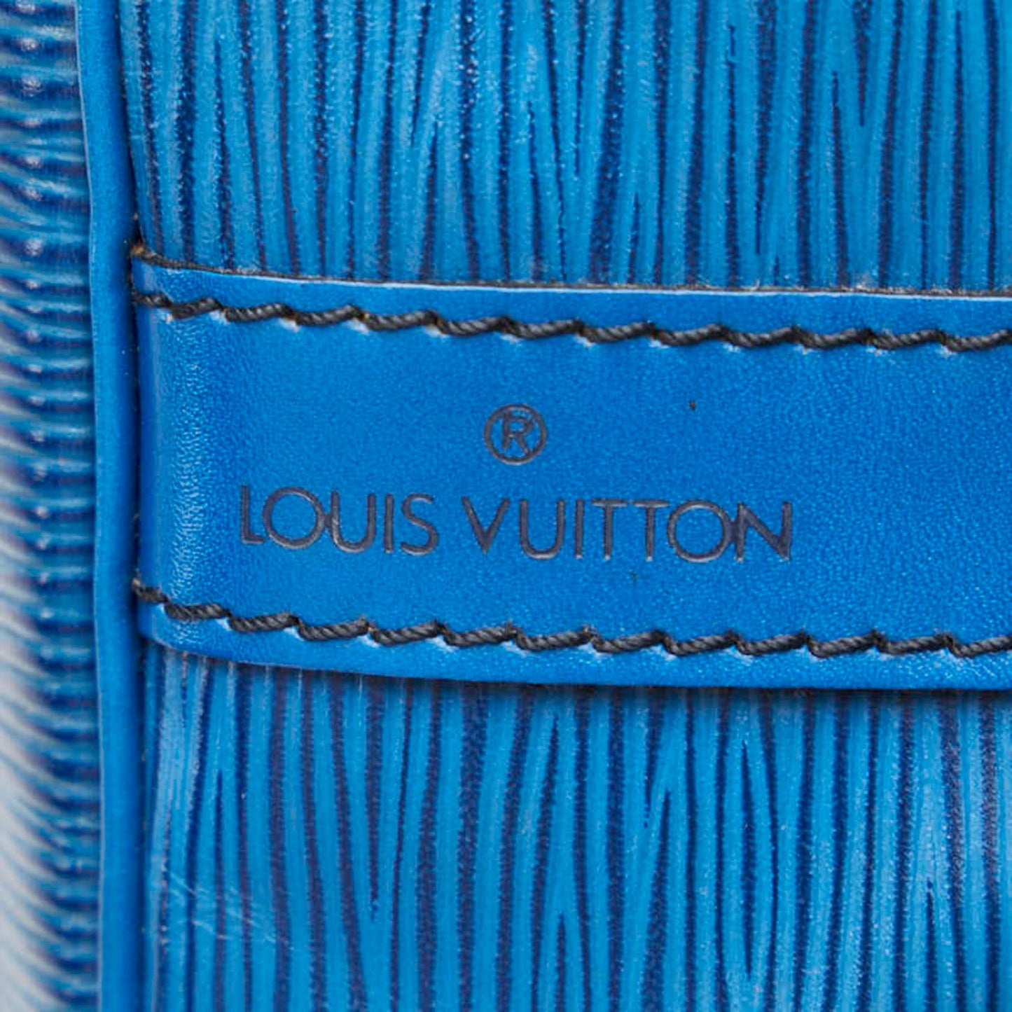 Louis Vuitton Epi Toledo Blue Epi Leather Shoulder Bag