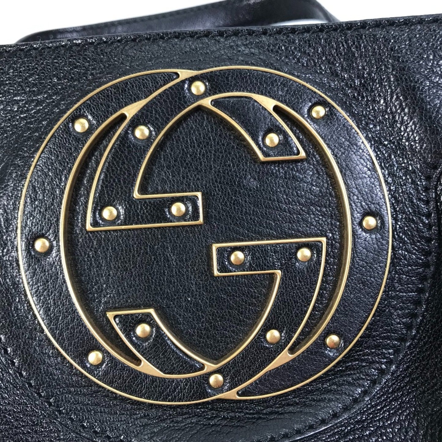 Gucci Black Leather Handbag
