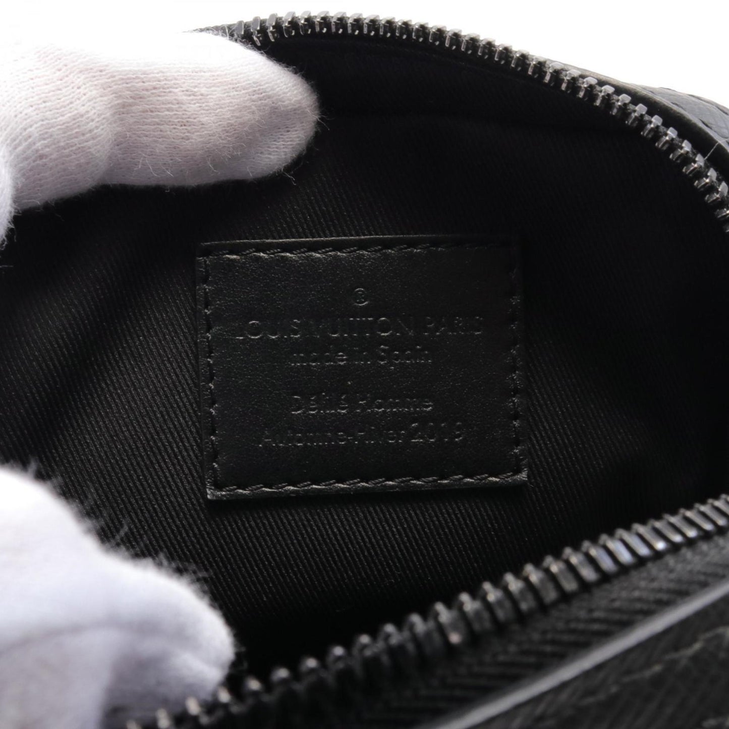 Louis Vuitton Black Noir Leather Shoulder Bag