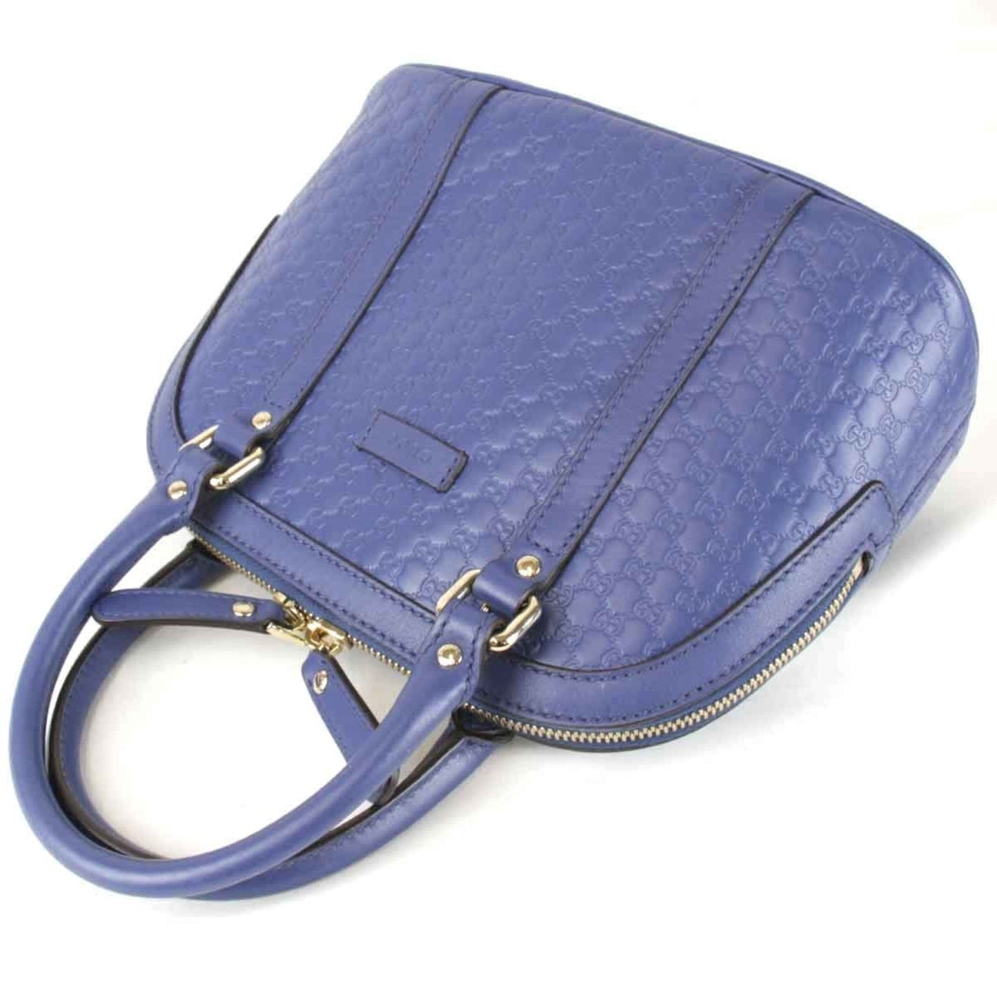 Gucci Blue Leather Handbag