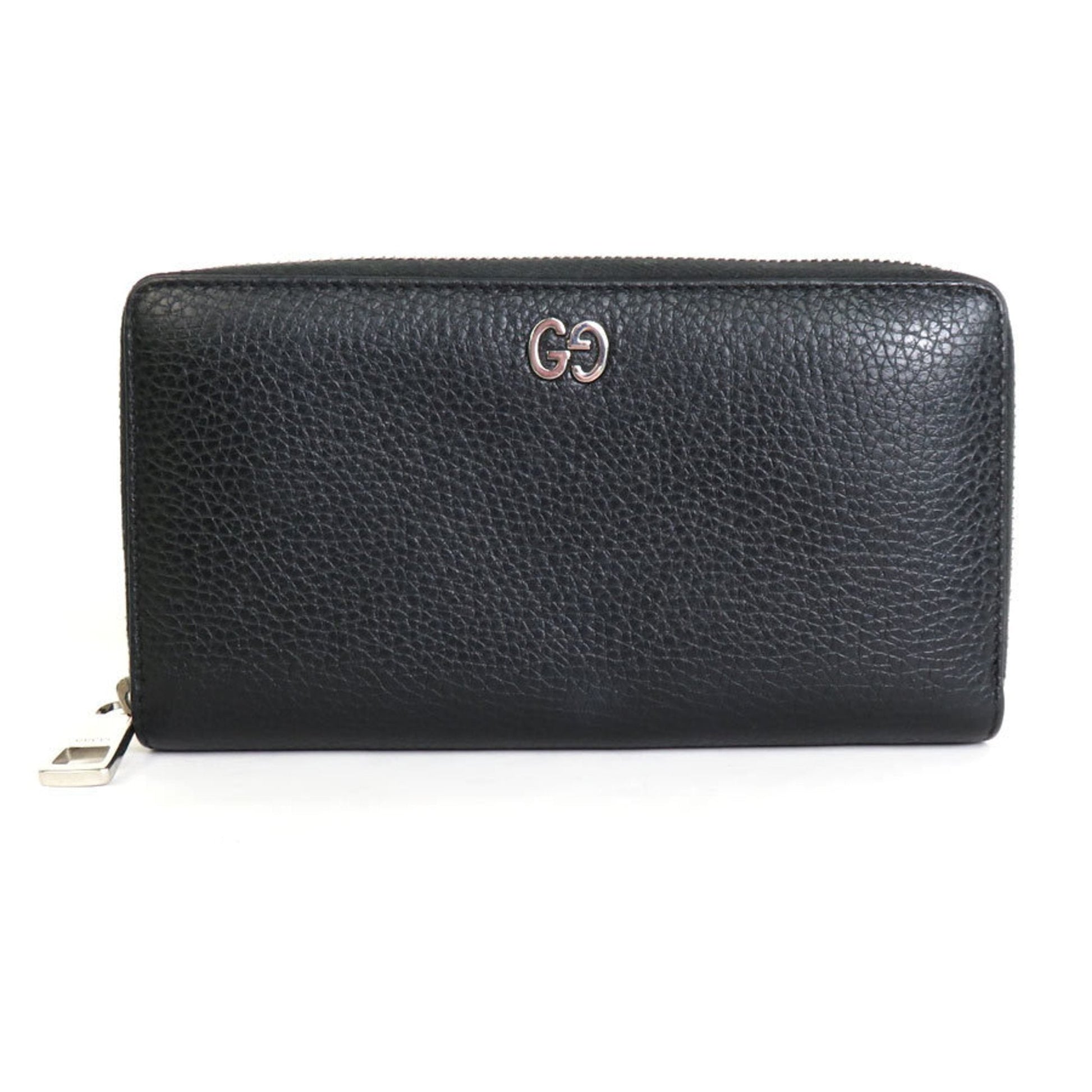 Gucci Black Leather Coin Purse/Coin Case ()
